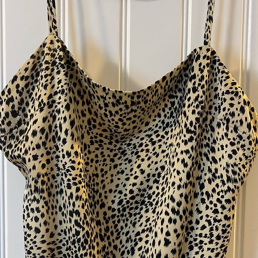 Lovers and Friends cheetah print mini dress, sz small